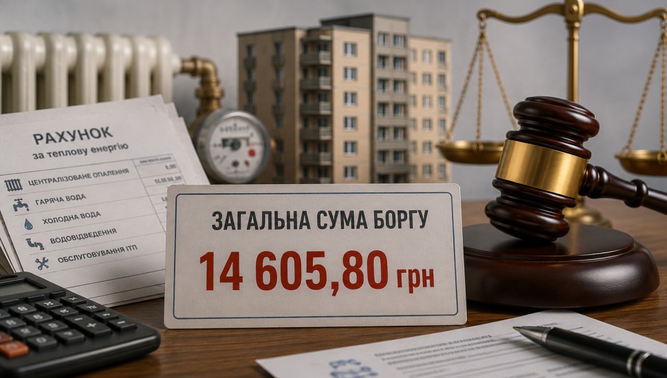 Загальна сума заборгованості ЖКГ